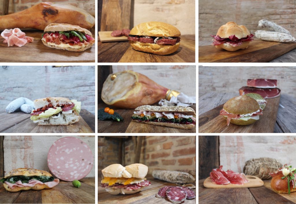 16 Chef for 16 Panini: a unique and tasty food experience whit PDO and PGI cured meats.