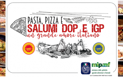 Un grande amore italiano: Pasta, Pizza e salumi DOP e IGP