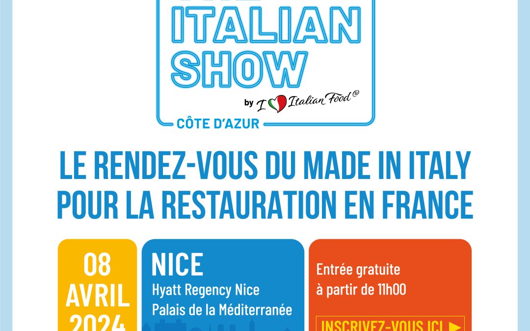 The Italian Show arrive sur la Côte d’Azur